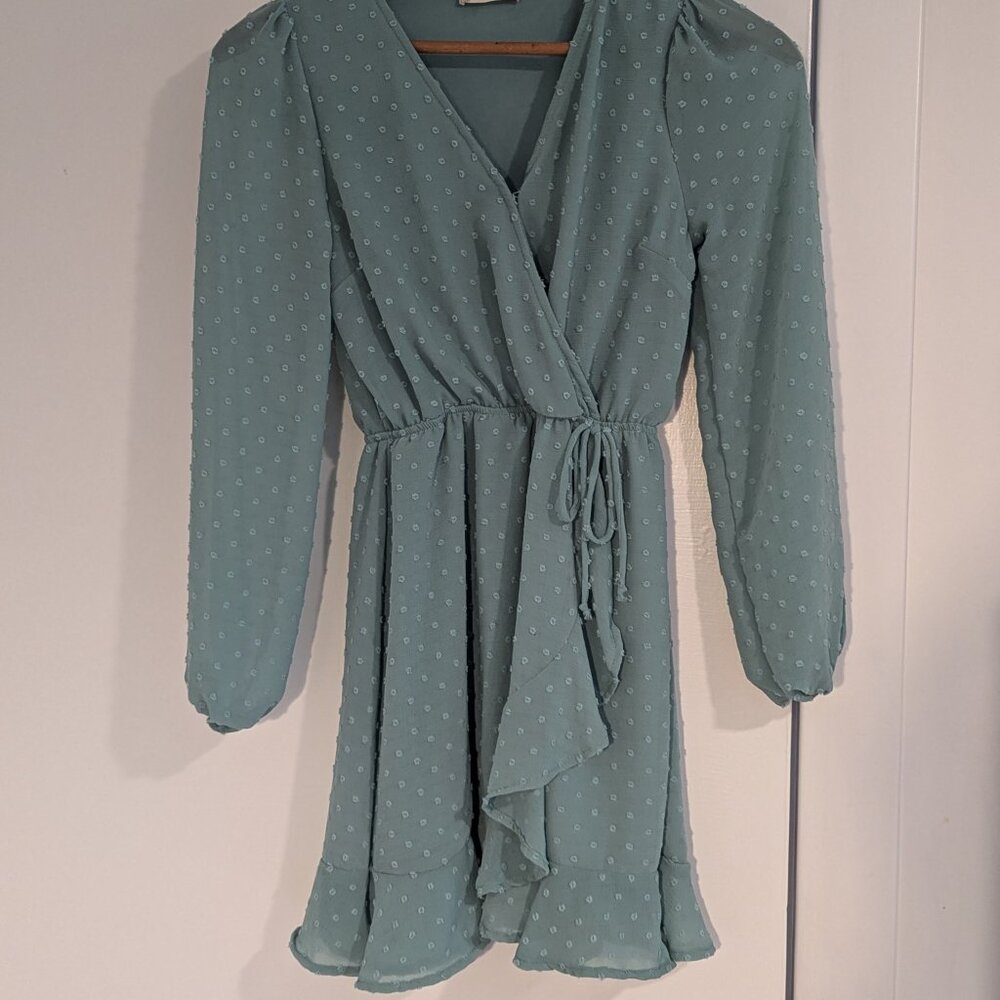 Altar'd State Rezza Dress in Green Size S